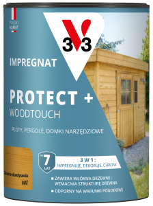 V33 Impregnat protect+ 7lat sosna skandynawska 0,7L