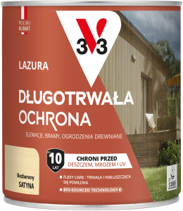 V33 Lazura długotrwała ochrona bezbarwny 0,75L