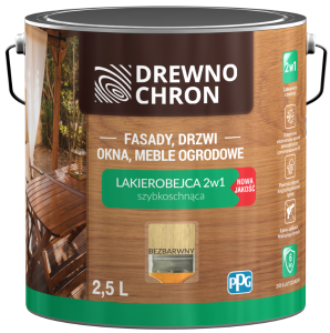 PPG Drewnochron Lakierobejca 2W1 Bezbarwny 2,5l