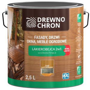 PPG Drewnochron Lakierobejca 2W1 Dąb Naturalny 2,5l