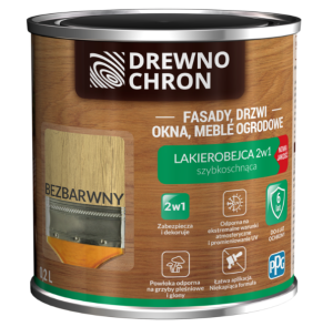 PPG Drewnochron Lakierobejca 2W1 Bezbarwny 0,2l