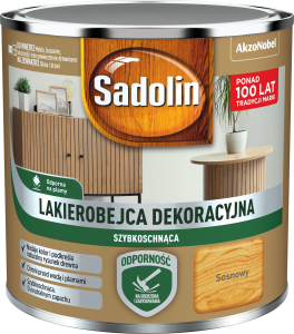 Sadolin Lakierobejca Dekoracyjna szybkoschnąca Sosnowy 0,2L
