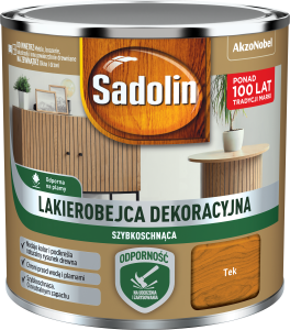 Sadolin Lakierobejca Dekoracyjna szybkoschnąca Tek 0,2L