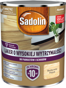 Sadolin Lakier o Wysokiej Wytrzymałości Bezbarwny Połysk 2,5L 