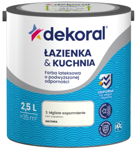 Dekoral Kuchnia & Łazienka Mgliste Wspomnienie 2,5L