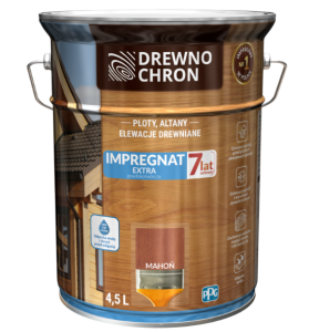 Drewnochron Impregnat Extra Powłokotwórczy MAHOŃ 4,5L