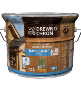 Drewnochron Impregnat Extra Powłokotwórczy Zielony 2,5L