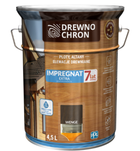 Drewnochron Impregnat Extra Powłokotwórczy Wenge 4,5L