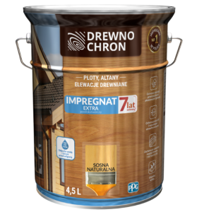 Drewnochron Impregnat Extra Powłokotwórczy Sosna naturalna 4,5L