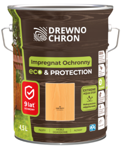 Drewnochron Impregnat Ochronny Eco&Protection dąb złoty 4,5l