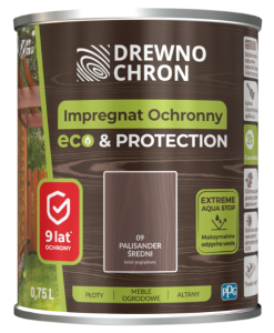 Drewnochron Impregnat Ochronny Eco&Protection palisander średni 0,75L