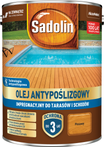 SADOLIN AKZO Olej Antypoślizgowy Impregnacyjny PINIOWY 4,5L