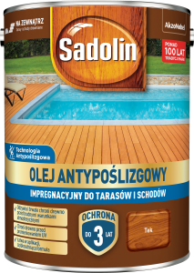 SADOLIN AKZO Olej Antypoślizgowy Impregnacyjny TEK 4,5L
