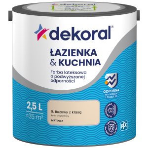 Dekoral Kuchnia & Łazienka Beżowy z klasą 2,5L