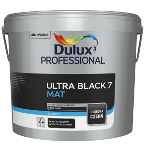 Dulux Professional Ultra Black 7 farba czarna 9L