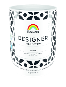 Beckers Designer Collection farba do ścian i sufitów mat White 5l