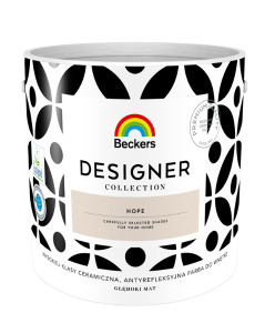 Beckers Designer Collection farba do ścian i sufitów mat Hope 2,5l