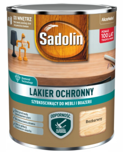 Sadolin lakier ochronny do mebli i boazerii bezbarwny półmat 0,2l 
