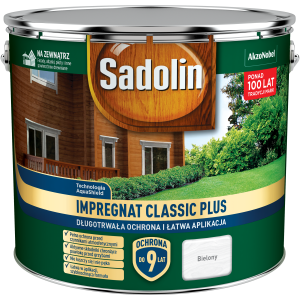 IMPREGNAT CLASSIC PLUS SADOLIN 9L Bielony