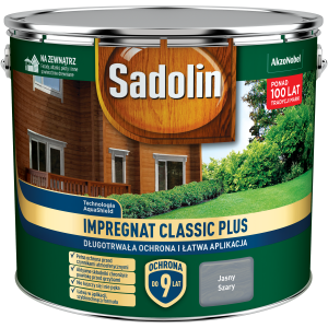 IMPREGNAT CLASSIC PLUS SADOLIN 9L Jasny Szary