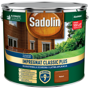 IMPREGNAT CLASSIC PLUS SADOLIN 9L Mahoń