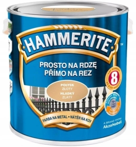 Hammerite Połysk Złoty - 0,7 L
