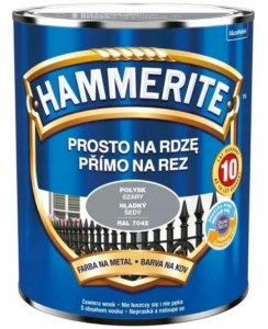 Hammerite Połysk Szary - 0,7 L