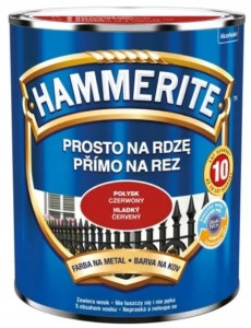 Hammerite Połysk Czerwony - 0,7 L