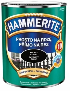 Hammerite Półmatowy Czarny - 0,7 L