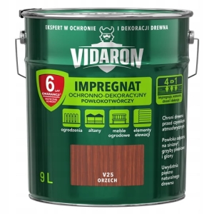 Vidaron Impregnat Ochronny Do Drewna Orzech 9l
