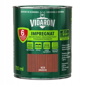 Vidaron Impregnat Do Drewna Ochronny Orzech 0,7l