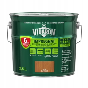 Vidaron Impregnat Ochronny 4w1 Dąb Złoty - 2,5l