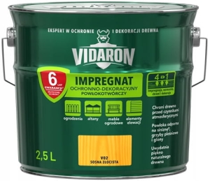 Vidaron Impregnat Ochronny 4w1 Sosna Złocista - 2,5l