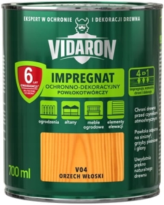 Vidaron Impregnat Ochronny 4w1 Orzech Włoski - 0,7l