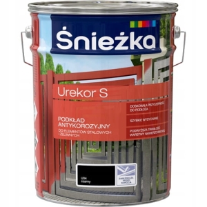 Śnieżka Grunt Podkład Antykorozyjny Czarny - 5l