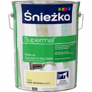 Śnieżka Supermal Olejno-Ftalowa Kość Słoniowa - 5l