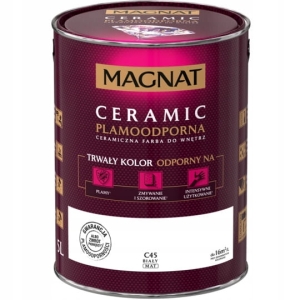 Farba Magnat Ceramic Biały C45 - 5l