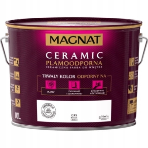 Farba Magnat Ceramic Biała C45 - 10l