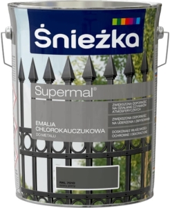 Śnieżka Chlorokauczuk Szary Jasny Połysk - 5l