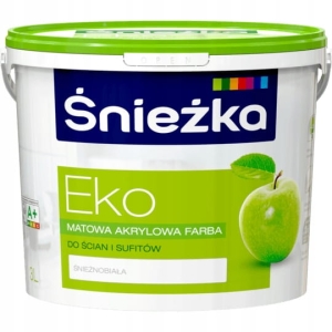 Farba Śnieżka Eko Akrylowa Śnieżnobiała - 3l