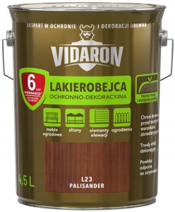 Vidaron Lakierobejca Do Drewna Palisander - 4,5l