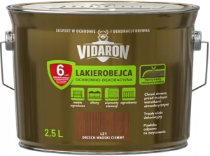 Vidaron Lakierobejca Orzech Włoski Ciemny - 2,5l
