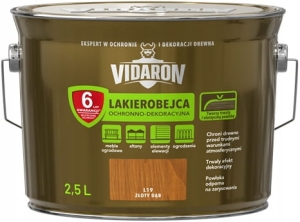 Vidaron Lakierobejca Ochronna Złoty Dąb - 2,5l