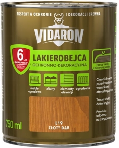 Vidaron Lakierobejca Ochronna Złoty Dąb - 0,75l
